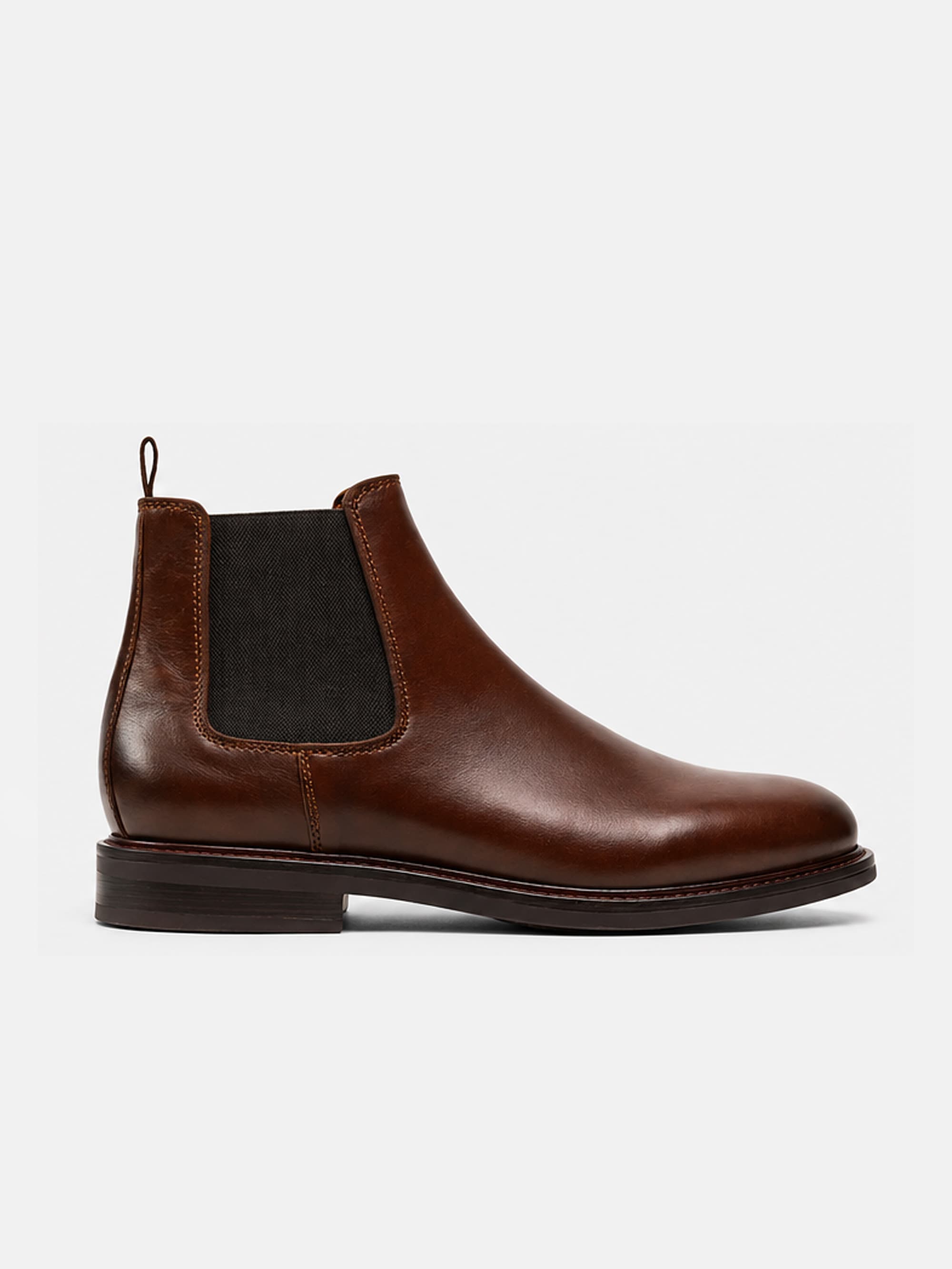 5109 Brown - Leather formal boots